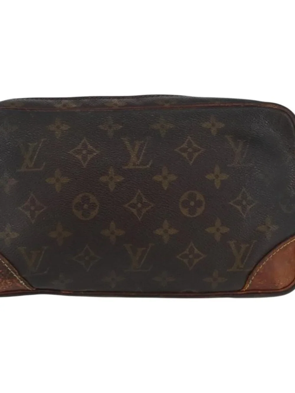 LOUIS VUITTON Monogram Marly Dragonne GM Clutch Bag M51825 LV Auth BA11061